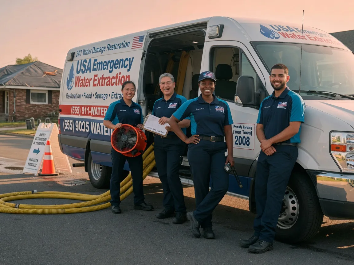 Emergency Water Removal company in Hunters, WA